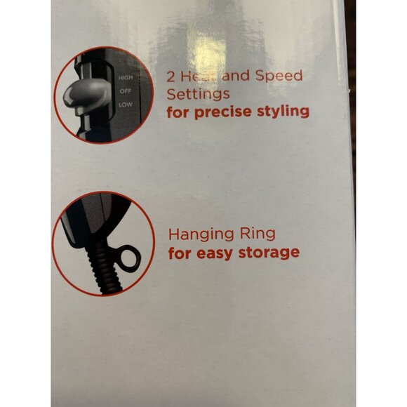 Revlon The Essential Compact Hair Dryer 1875W Lightweight With 2 Heat & Speed Se - Picture 2 of 2